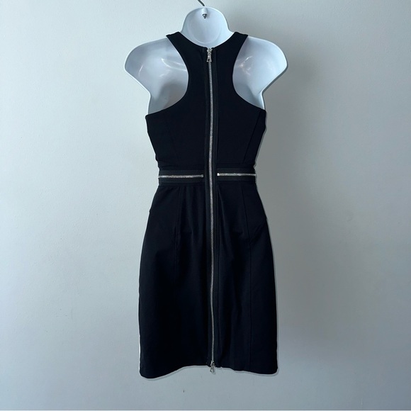 Milly of New York Cream and Black Mini Dress Size 2 - Picture 3 of 10